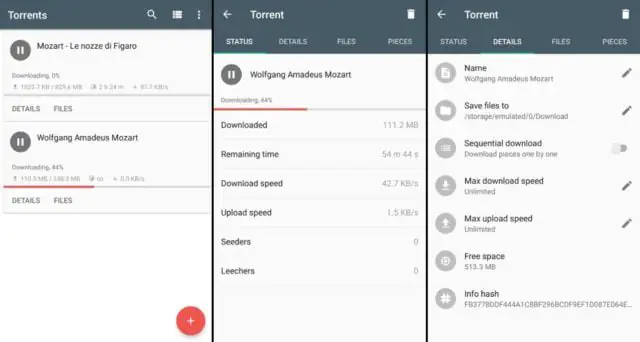Android Cihazlar için 9 Torrent Uygulaması Aşamalar