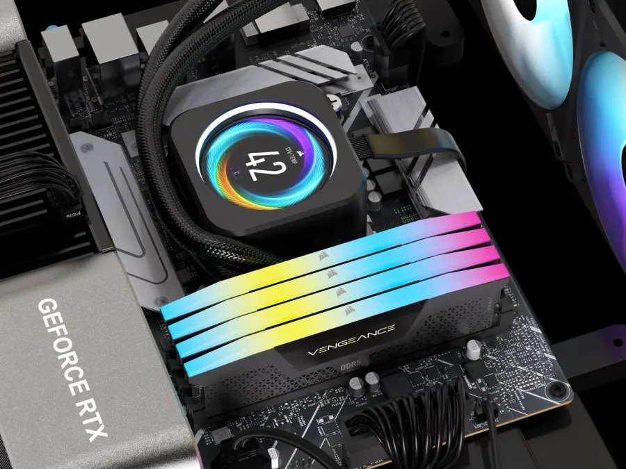 AMD ve Intel işlemcilerle uyumlu RAM modüllerini gösteren bir görsel