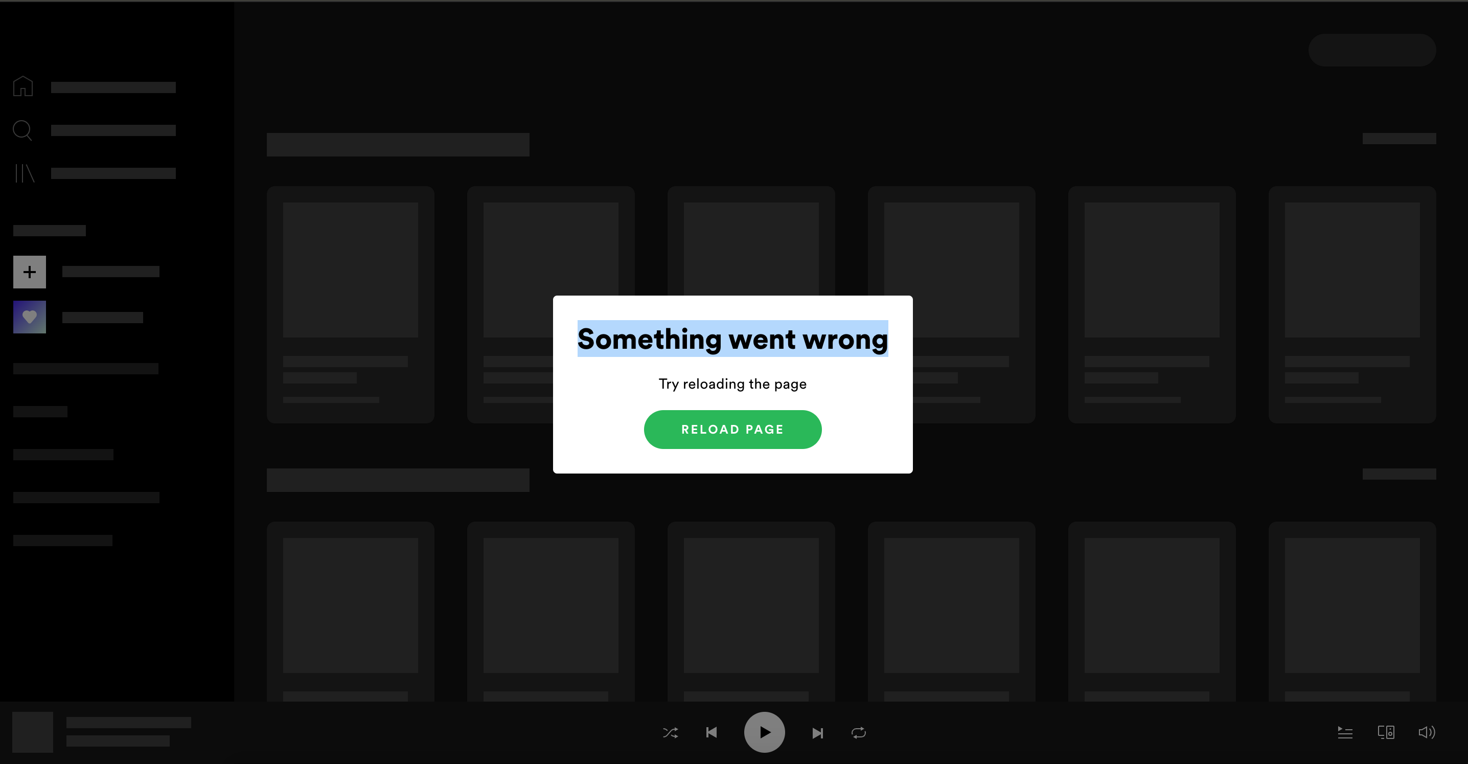 Spotify uygulamasında abonelik planı bilgilerini görüntüleme ekranı.