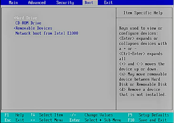 BIOS güncelleme işlemi