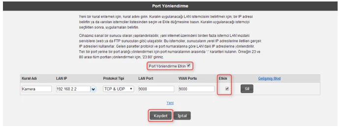 AirTies 5760 Port Yönlendirme Nedir