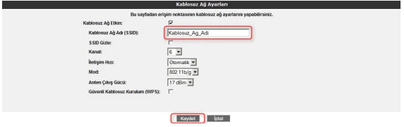 AirTies AP 300 ve AP 400 Erişim Noktası Ayarları Yöntemler