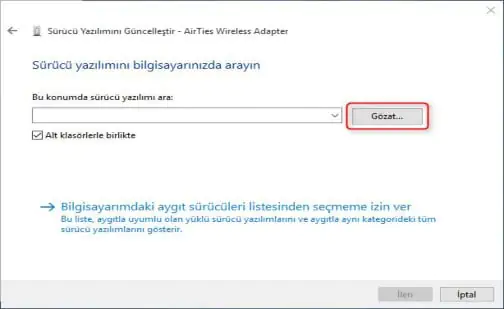AirTies Air 2610 Kablosuz Adaptör Kurulumu Yöntemler