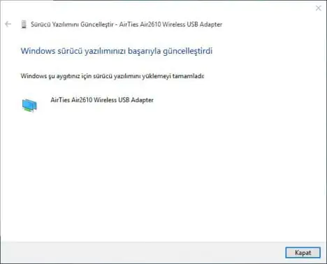 AirTies Air 2610 Kablosuz Adaptör Kurulumu Nedir