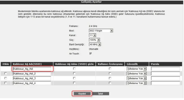 AirTies Air 4240 Erişim Noktası Ayarları
