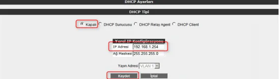 AirTies Air 4340 Erişim Noktası AP Ayarları