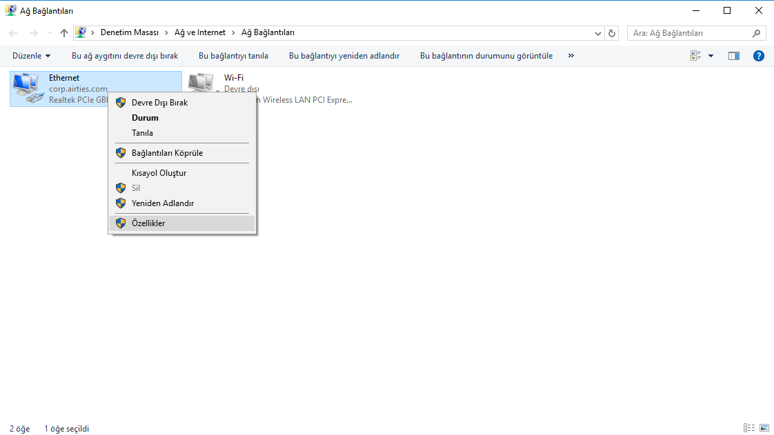 AirTies Air 4450 Mesh Ayarları