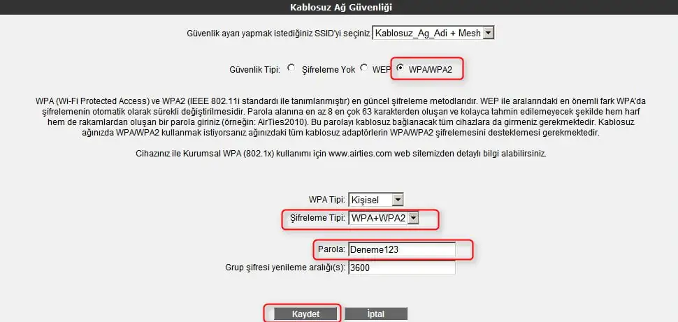 AirTies Air 4452 Mesh Ayarları Nasıl Yapılır Yolları
