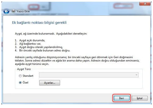 AirTies Air 5650 USB Yazıcı Paylaşımı Adımlar