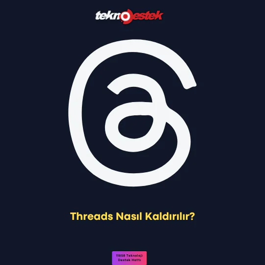 Threads kaldırma adımları