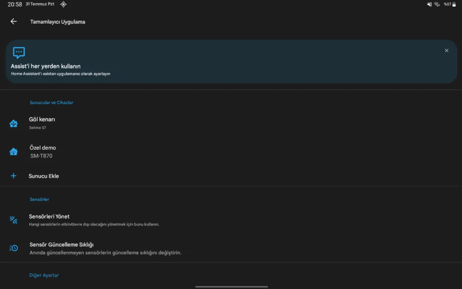 Android Ev Asistanı