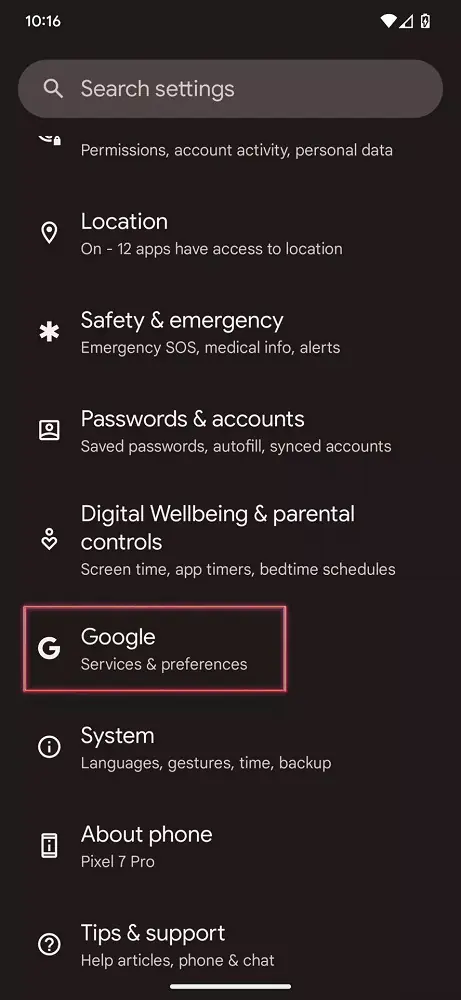 Android Telefonu Yedekleme