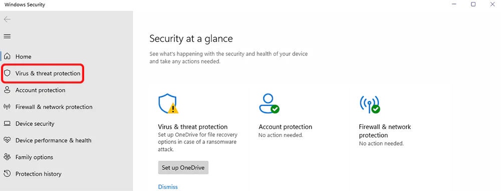 Antivirüs taraması yaparak 'Klasör Erişim Engellendi' hatasını nasıl çözebileceğinizi gösteren bir görsel.
