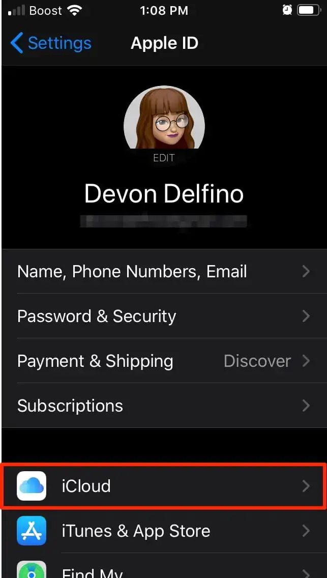 iCloud E-Posta Hesabı Oluşturma