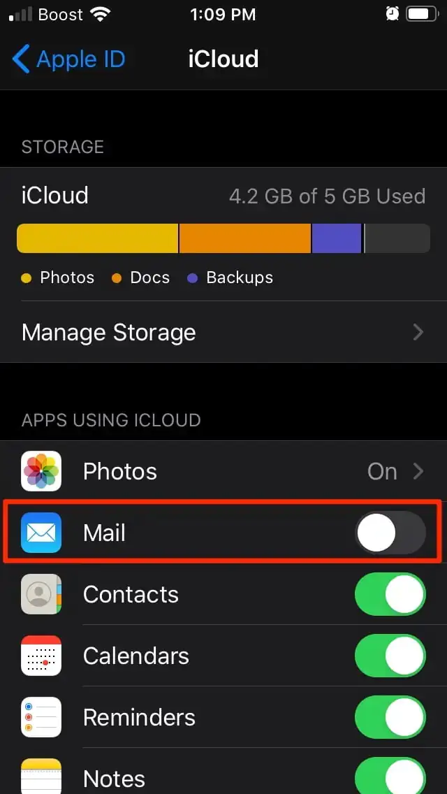 iCloud E-Posta Hesabı Oluşturma