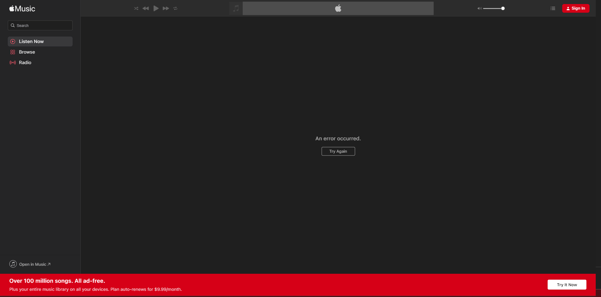 Apple Music giriş sorunları çözümü