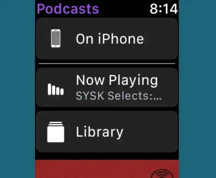Apple Watch'a Müzik ve Podcast Ekleme