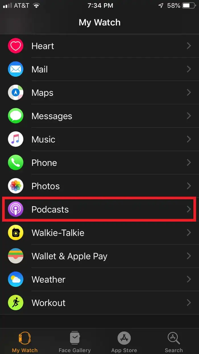 Apple Watch'a Müzik ve Podcast Ekleme