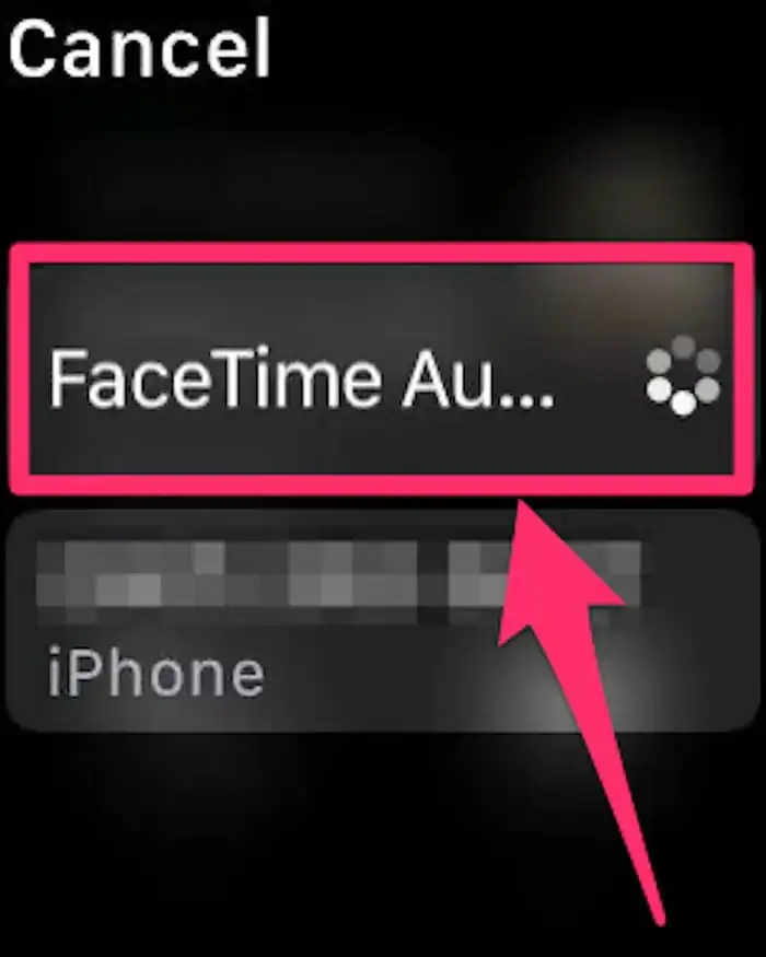 FaceTime Sesli Arama