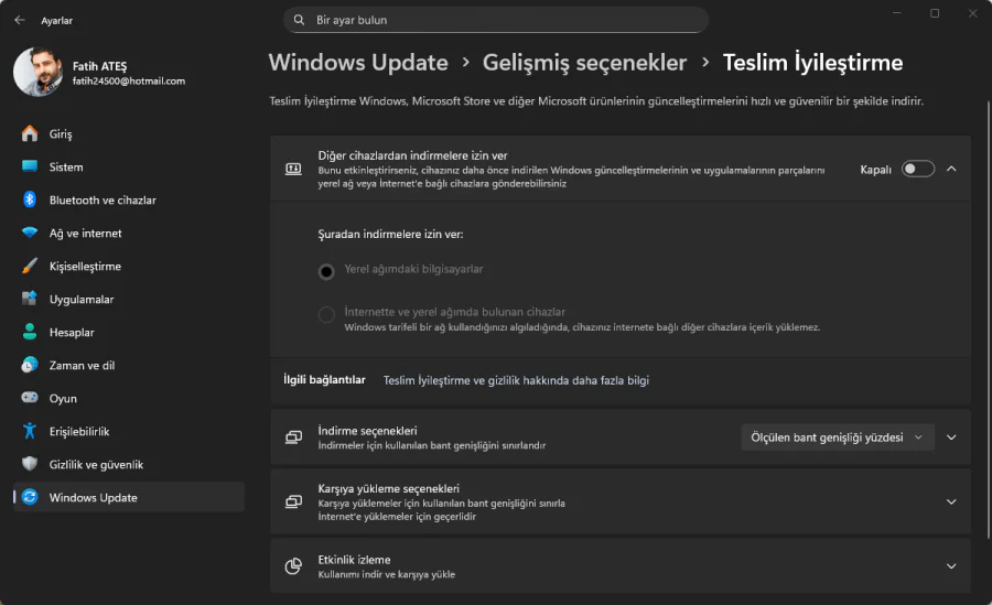 Bilgisayarı Yavaşlatan 5 Varsayılan Windows Ayarı