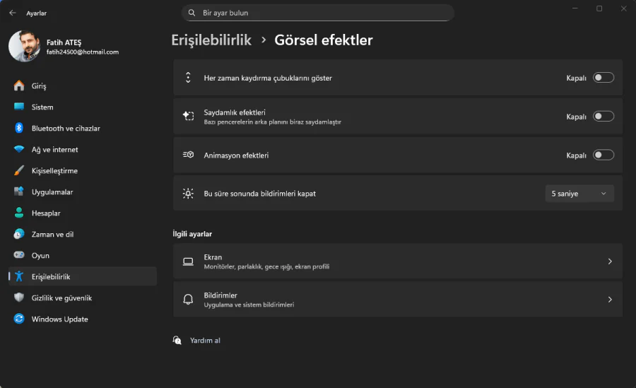 Bilgisayarı Yavaşlatan 5 Varsayılan Windows Ayarı