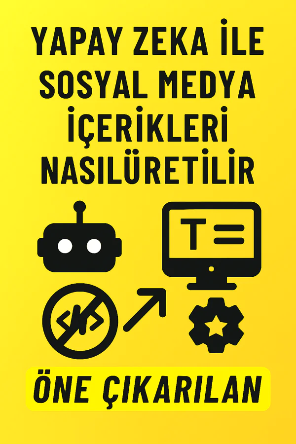 Yapay Zeka ile Sosyal Medya İçerikleri Nasıl Üretilir Yolları Neler