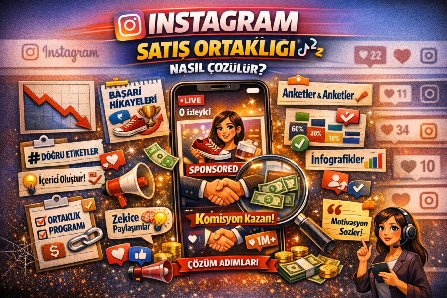 Instagram Satış Ortaklığı Nasıl Yapılır Yolları Neler