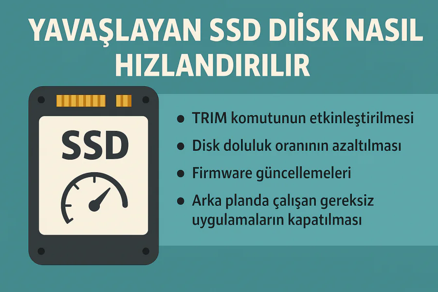 SSD Düşük Yazma Hızı Sorunu