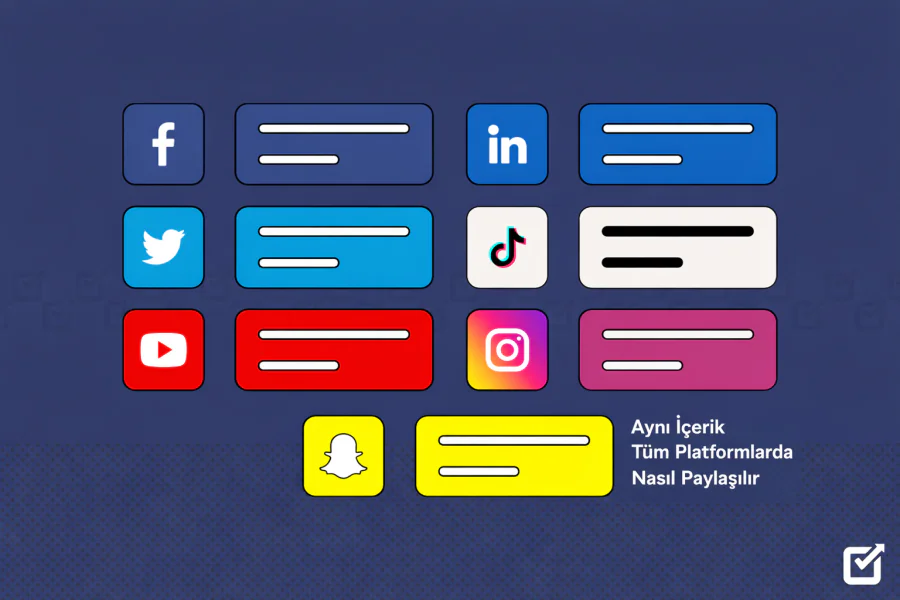 Aynı İçerik Tüm Platformlarda Nasıl Paylaşılır Yolları Neler