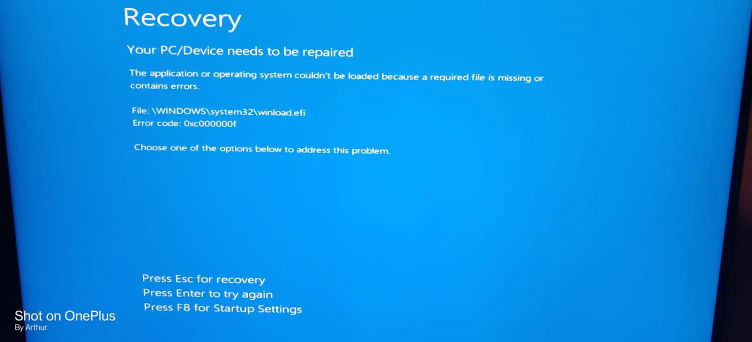 Bilgisayarın BIOS kayıt ekranında yaşanan sorunları gösteren görsel.