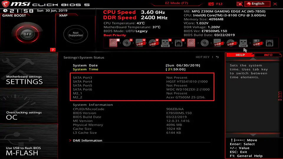 BIOS kayıt sorunlarının belirtilerini gösteren bir şematik grafik.