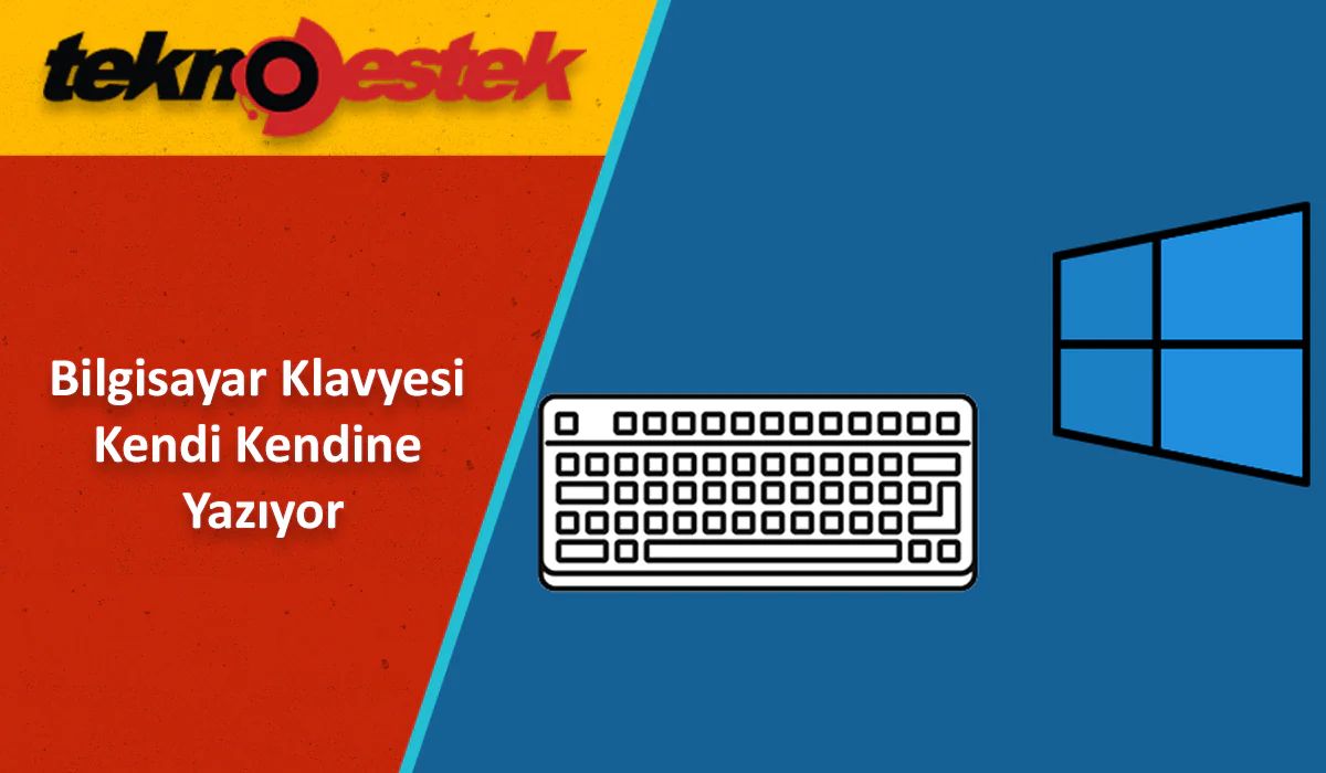 Bilgisayar Klavyesi Kendi Kendine Yazıyor