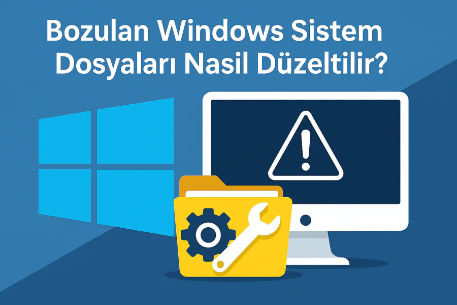 Bozulan Windows Sistem Dosyaları Nasıl Düzeltilir Yolları Neler