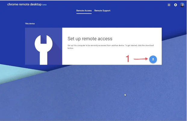 Chrome Uzak Masaüstü kurulum adımı