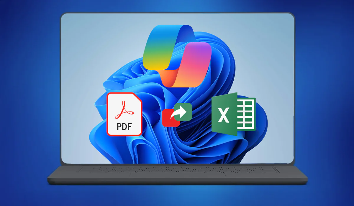 Copilot ile PDF Dosyasını Excele Çevirme