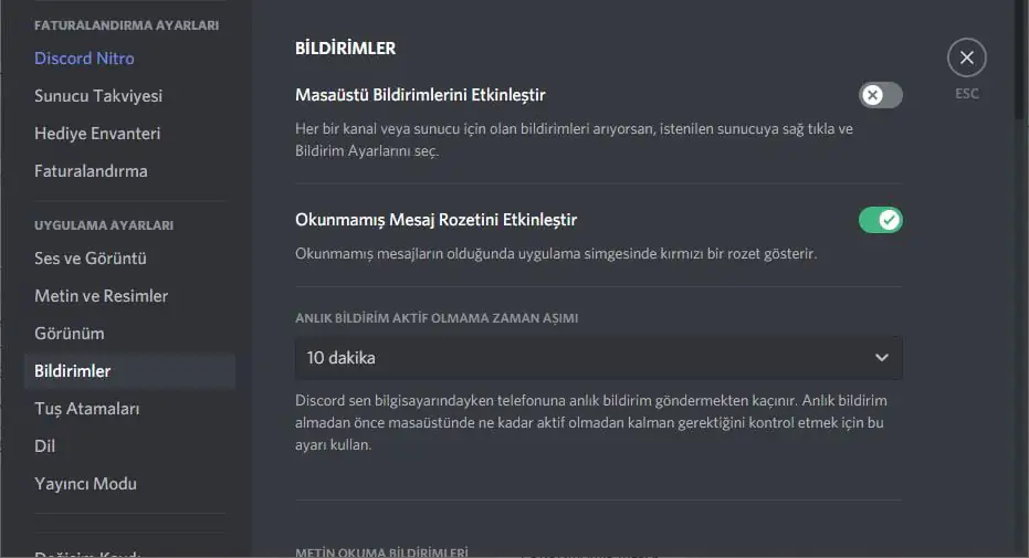 Discord Kırmızı Noktadan Nasıl Kurtulurum 02