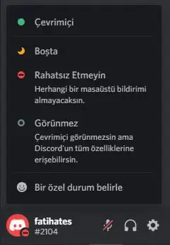 Discord Kırmızı Noktadan Nasıl Kurtulurum 03