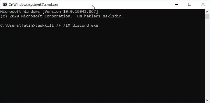 Discord'un Windows 10'da Açılmamasını Nasıl Düzeltebilirim 02
