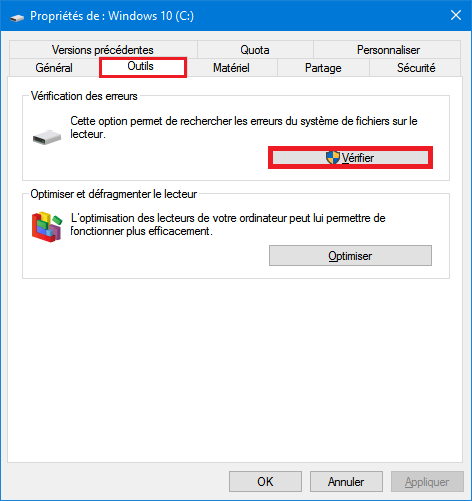Windows’ta disk hata kontrolü yaparken görülen ekran, disk taraması ve onarımı için kullanılan araçlar.