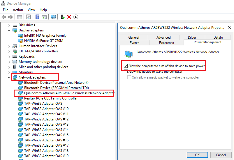 Realtek Wi-Fi adaptöründeki donanım arızalarını tespit etmek ve çözmek için öneriler.