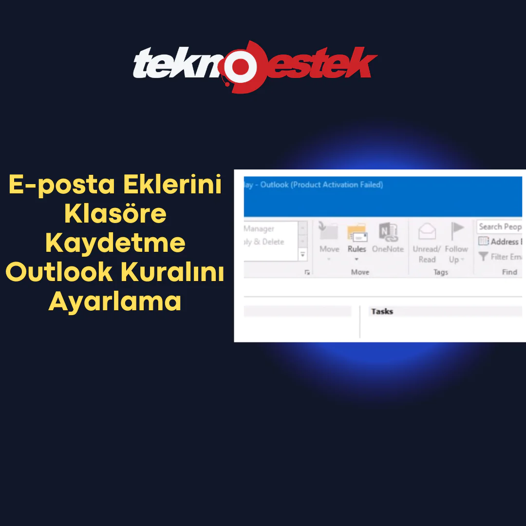 Ekleri e posta üzerinden klasöre ekleme