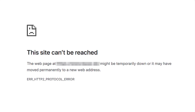 ERR_HTTP2_PROTOCOL_ERROR Hatası Nasıl Düzeltilir