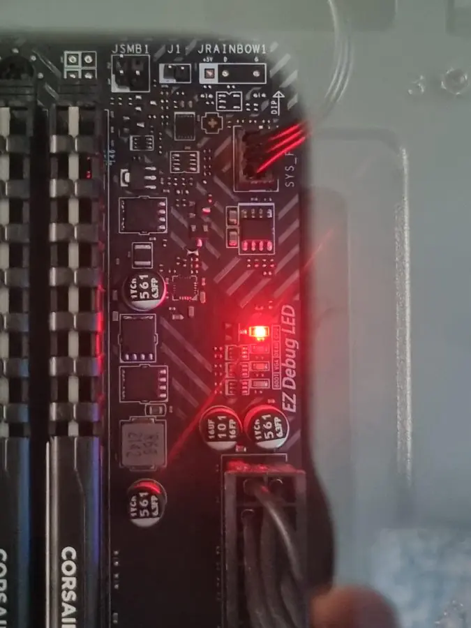 EZ Debug LED DRAM Hatası