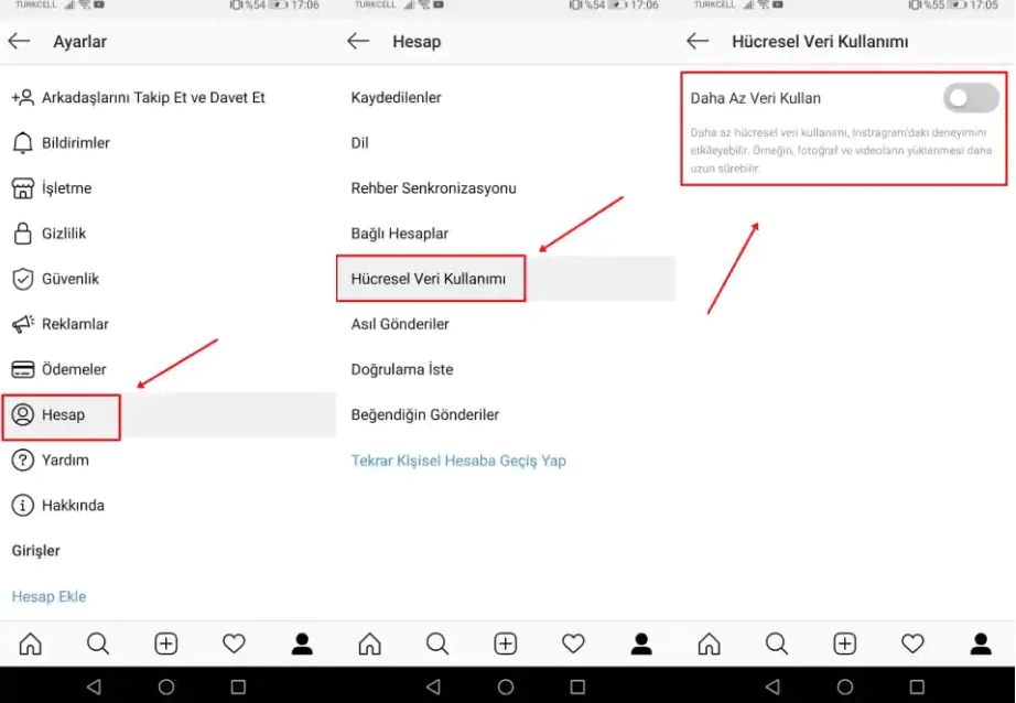 Instagram Veri Kullanımını Sınırlama 321