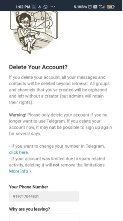 Telegram Hesabı Nasıl Silinir ve Gizliliğiniz Nasıl Kaydedilir