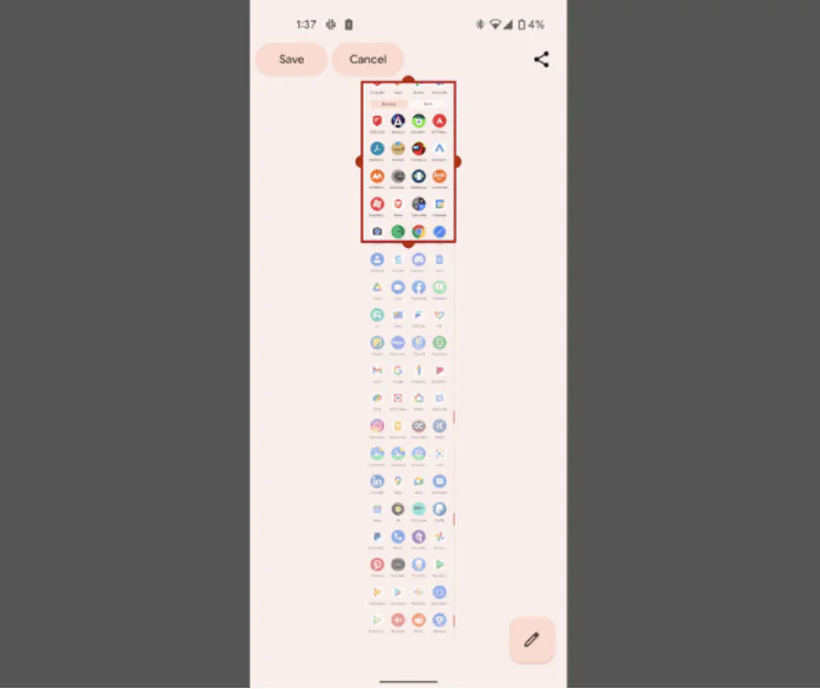 Genişletilmiş Ekran Görüntüsü Özelliği Nasıl Kullanılır?