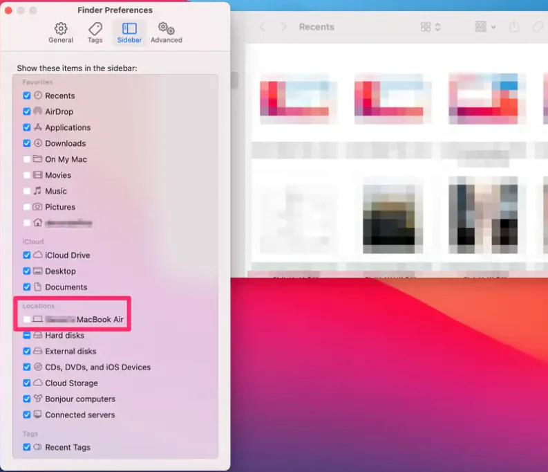 MacOS Gizli Dosyalara Erişim