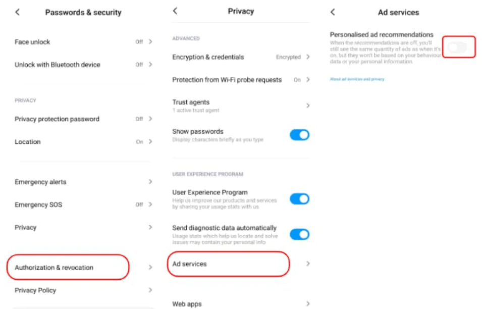 Xiaomi cihazlarda reklam nasıl kaldırılır