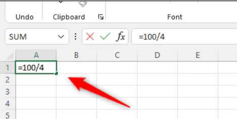 Microsoft Excel'de Sayılar Nasıl Bölünür