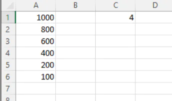 Microsoft Excel'de Sayılar Nasıl Bölünür